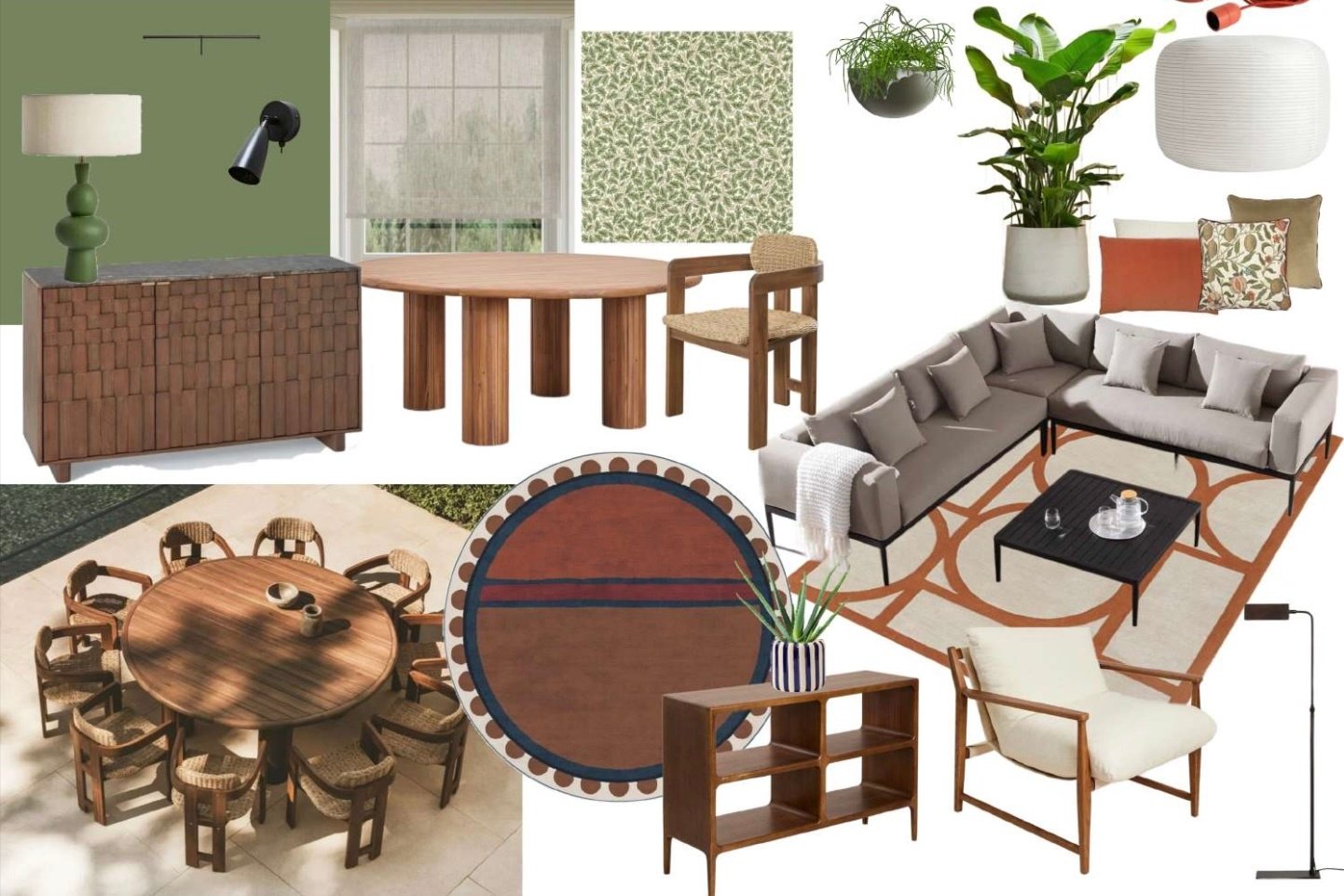 Belle & Cosy - Kingston Conservatory moodboard