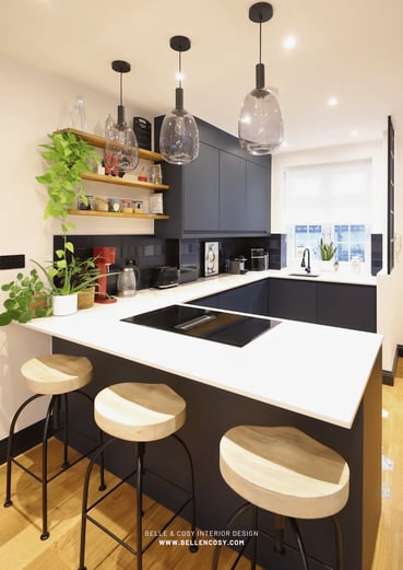 Belle & Cosy Interior Design Fulham project after 8