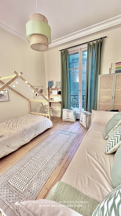 Belle & Cosy Interior Design Paris project boys bedroom after 2
