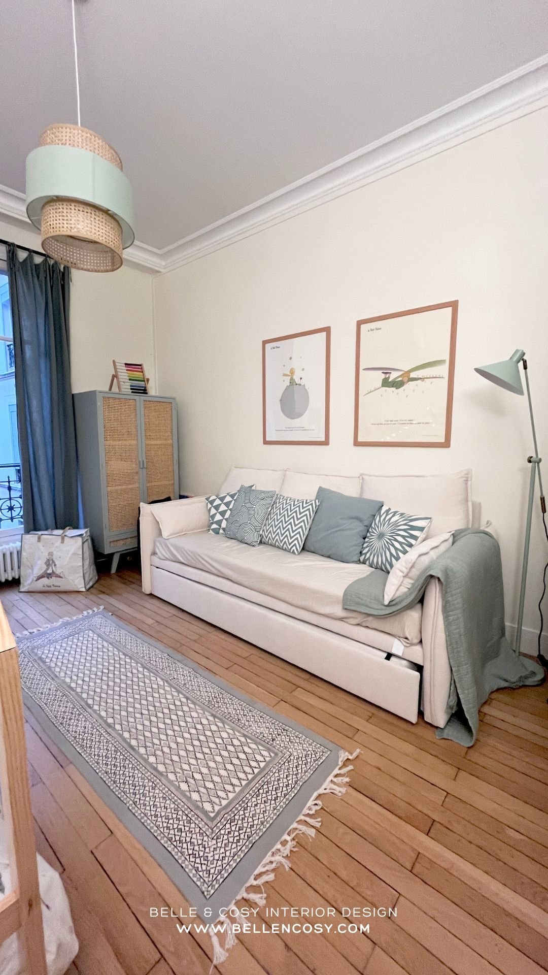 Belle & Cosy Interior Design Paris project boys bedroom after 4