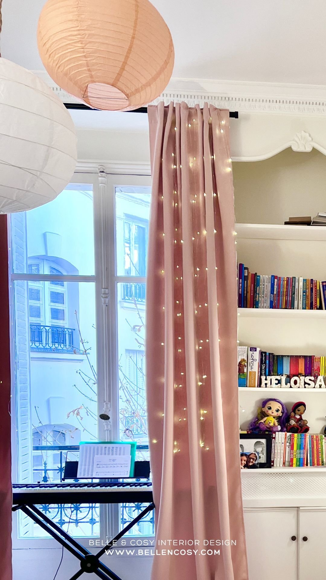 Belle & Cosy Interior Design Paris project girls bedroom after 4