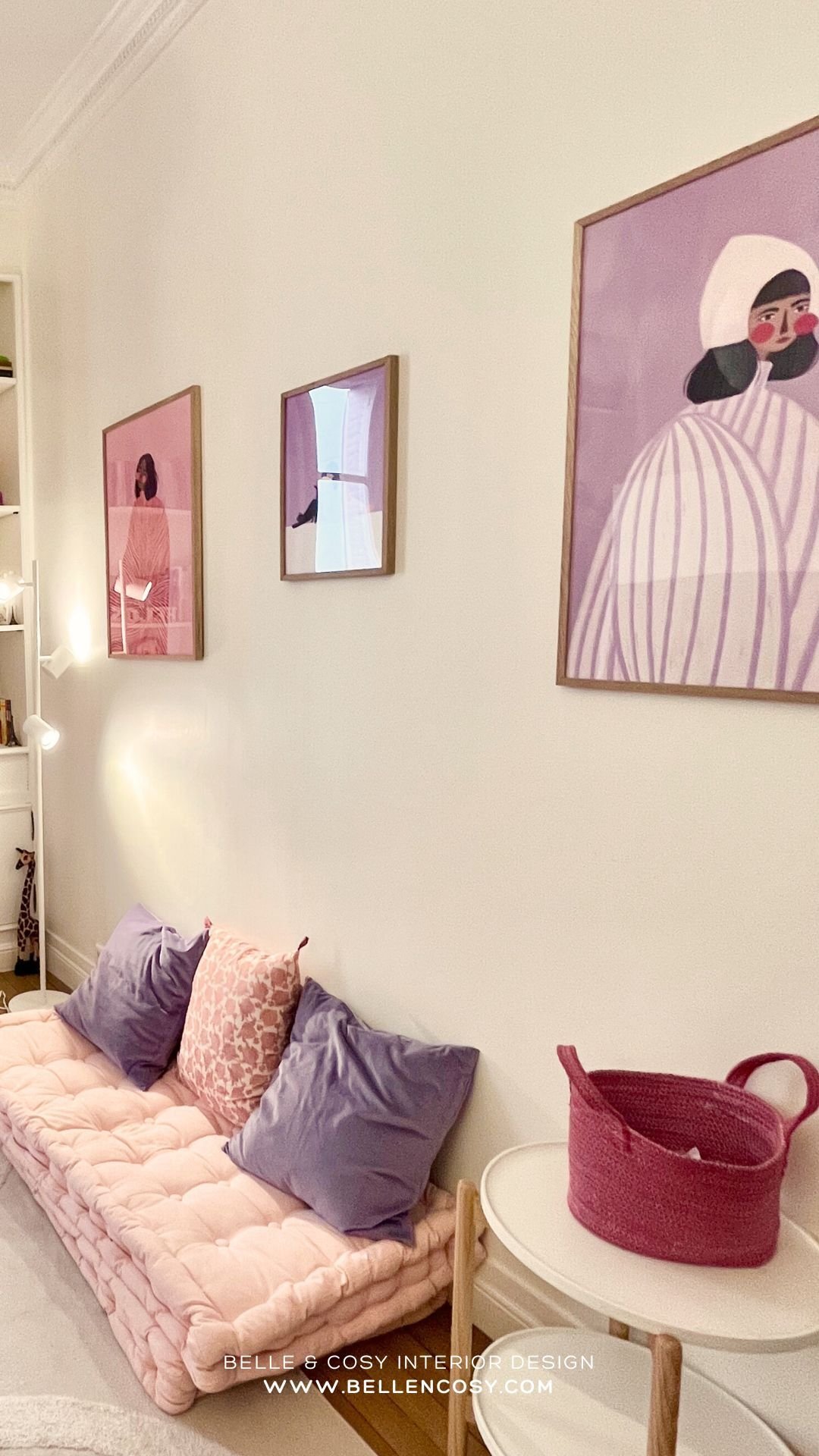 Belle & Cosy Interior Design Paris project girls bedroom after 5