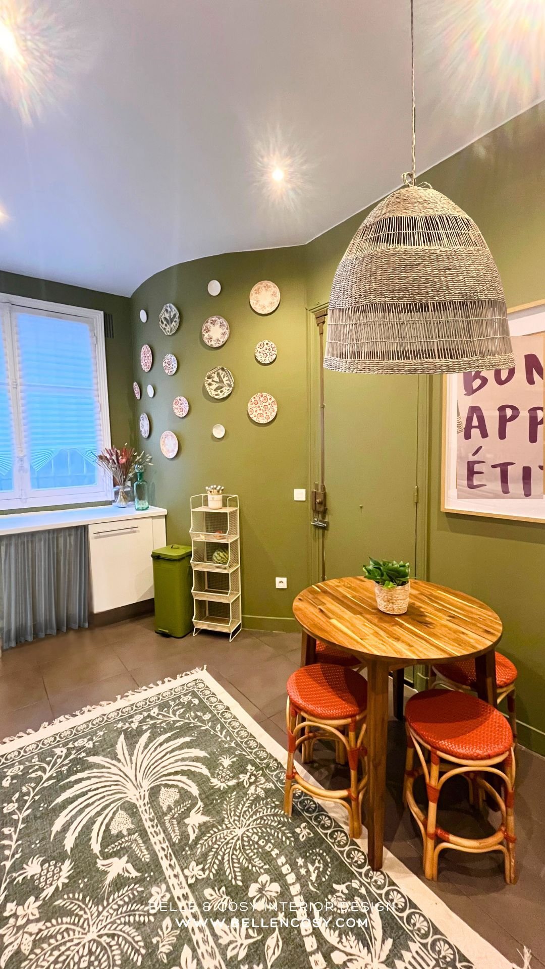 Belle & Cosy Interior Design Paris project kitchen after