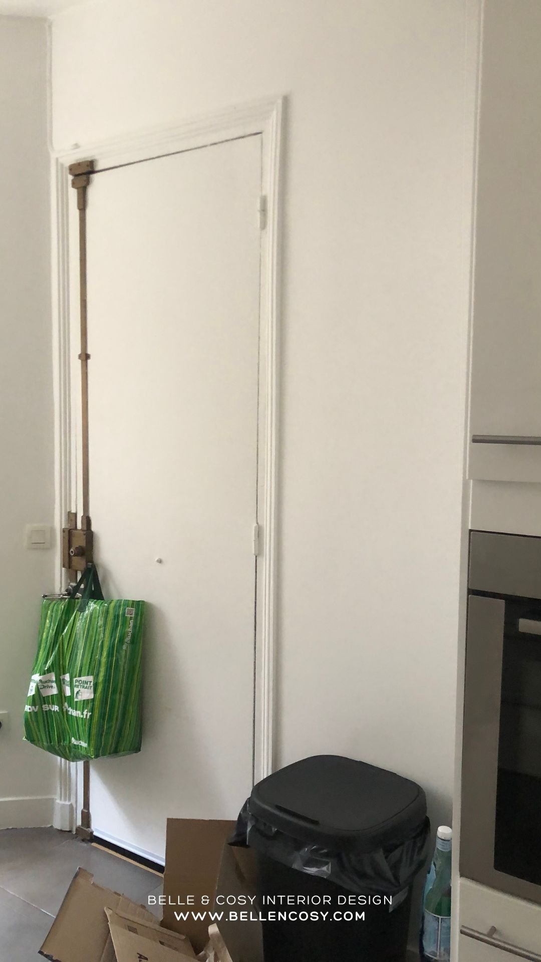 Belle & Cosy Interior Design Paris project kitchen before 2