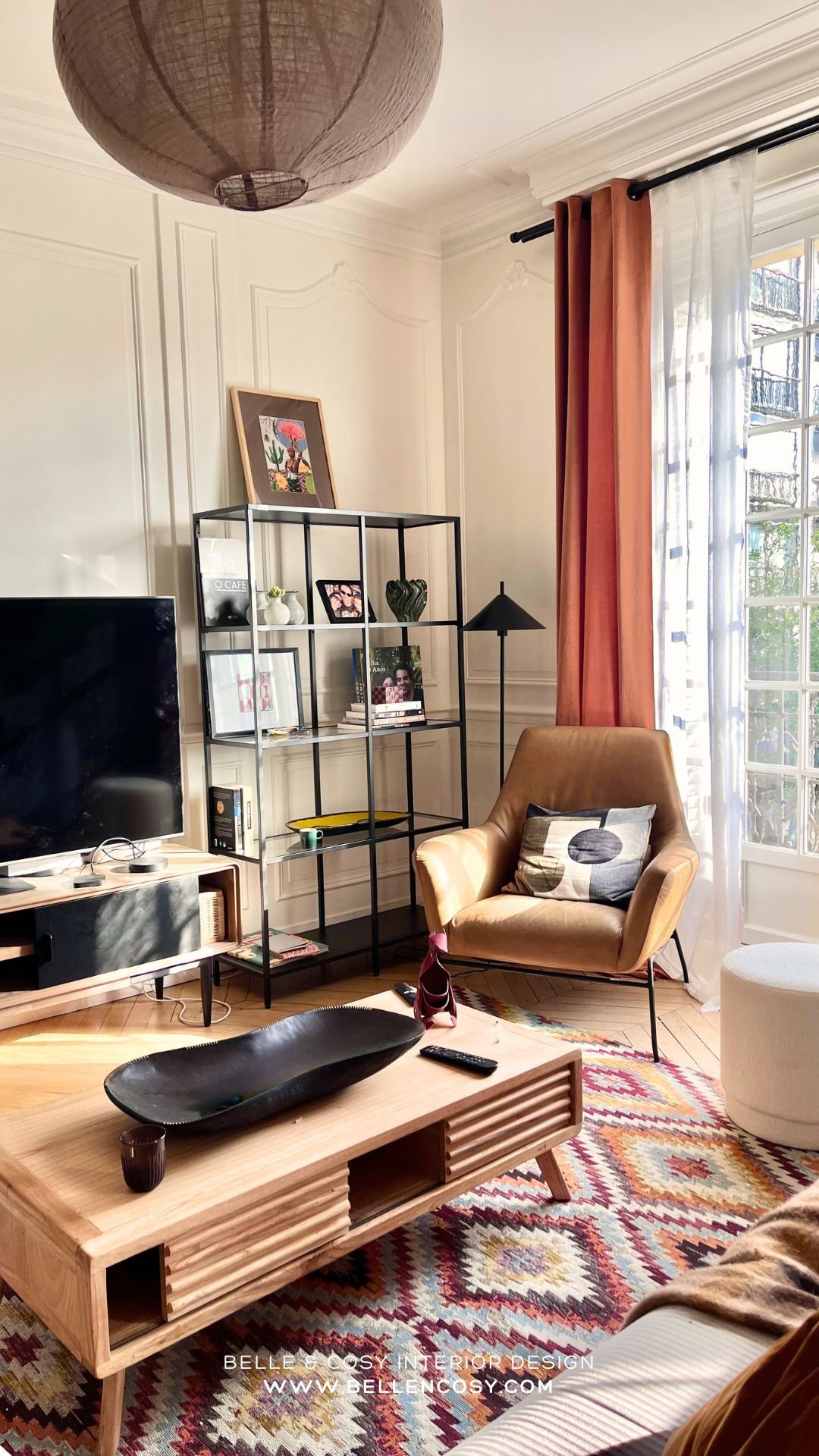 Belle & Cosy Interior Design Paris project living after 5