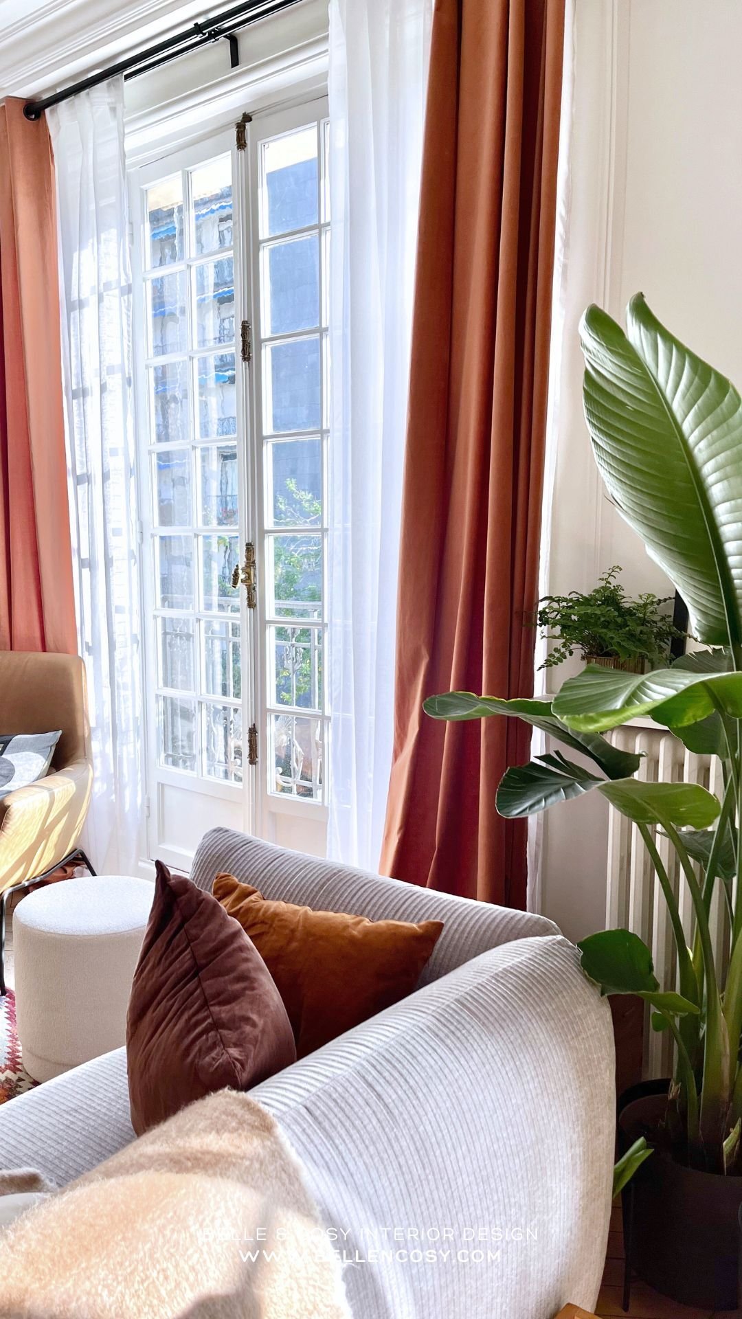 Belle & Cosy Interior Design Paris project living after 8
