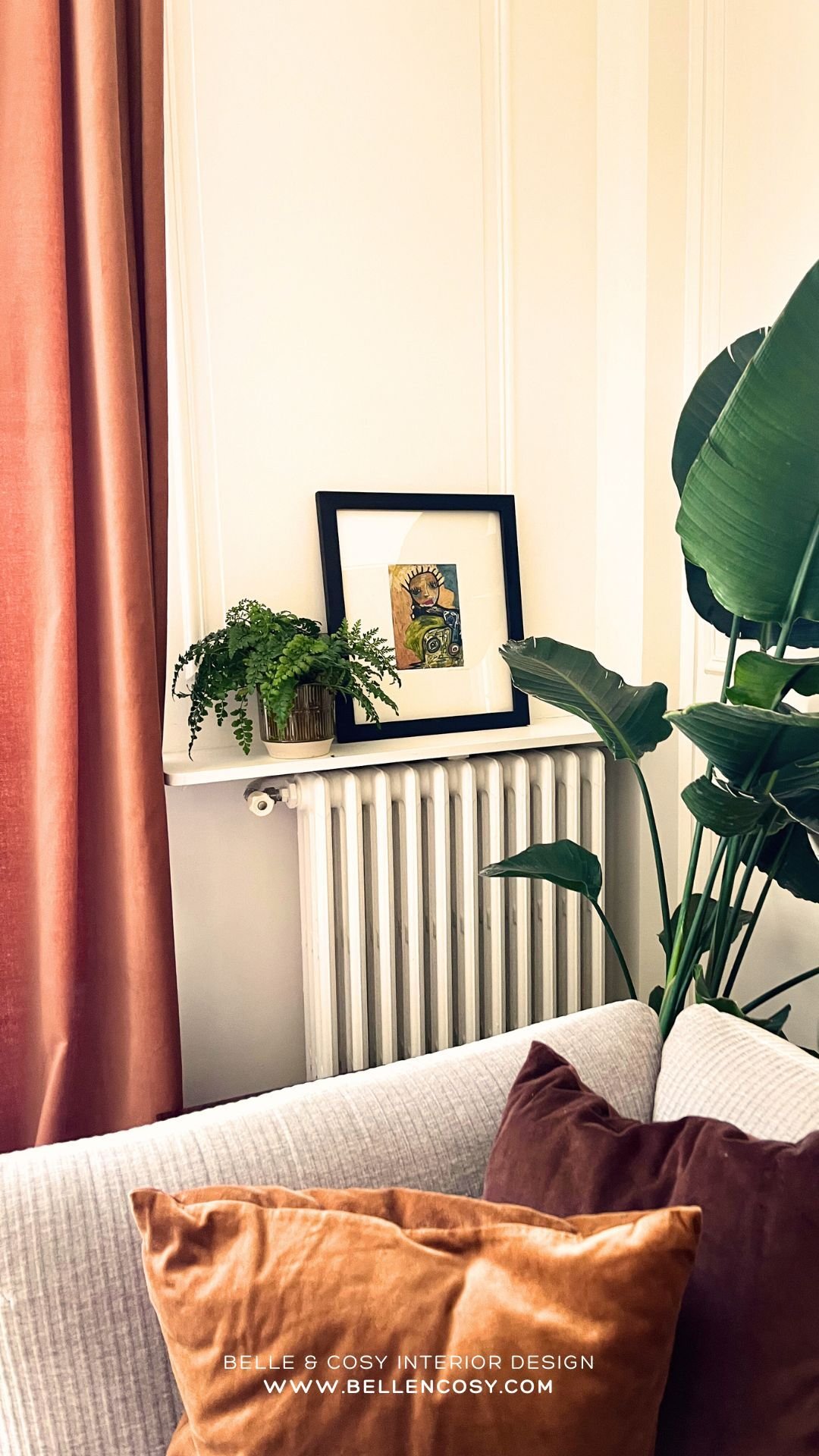 Belle & Cosy Interior Design Paris project living after