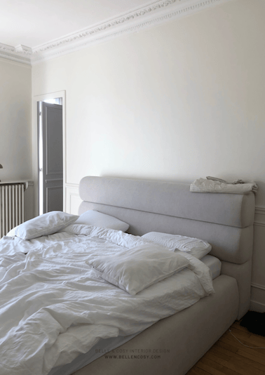 Belle & Cosy Interior Design Paris project master bedroom before