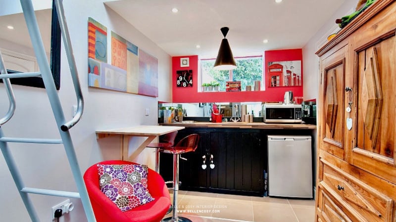 Belle & Cosy Interior Design Portfolio studio kitchen