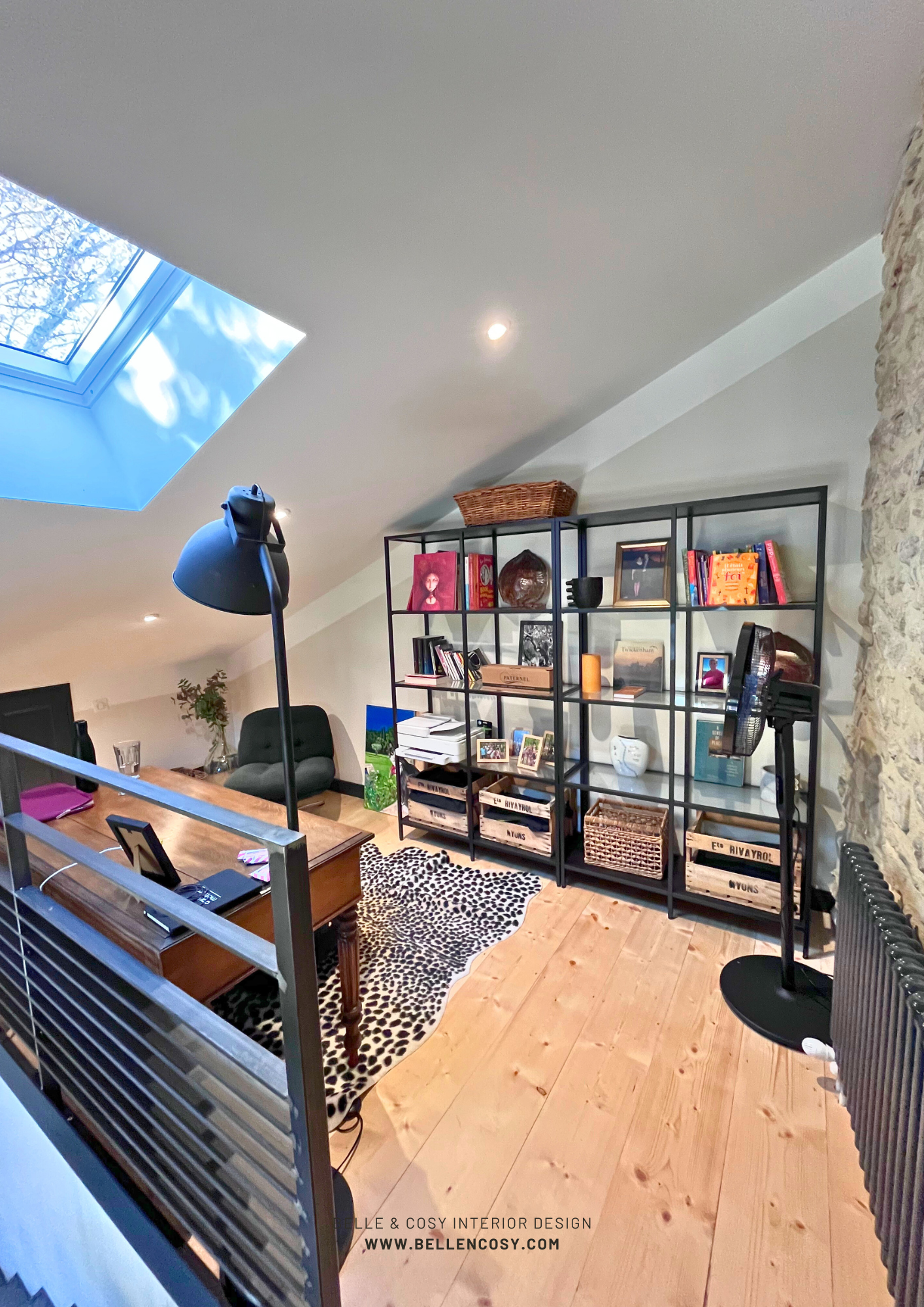 Belle & Cosy Interior Design Provence project mezzanine after