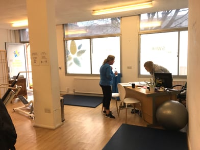 Belle & Cosy Interior Design gym before