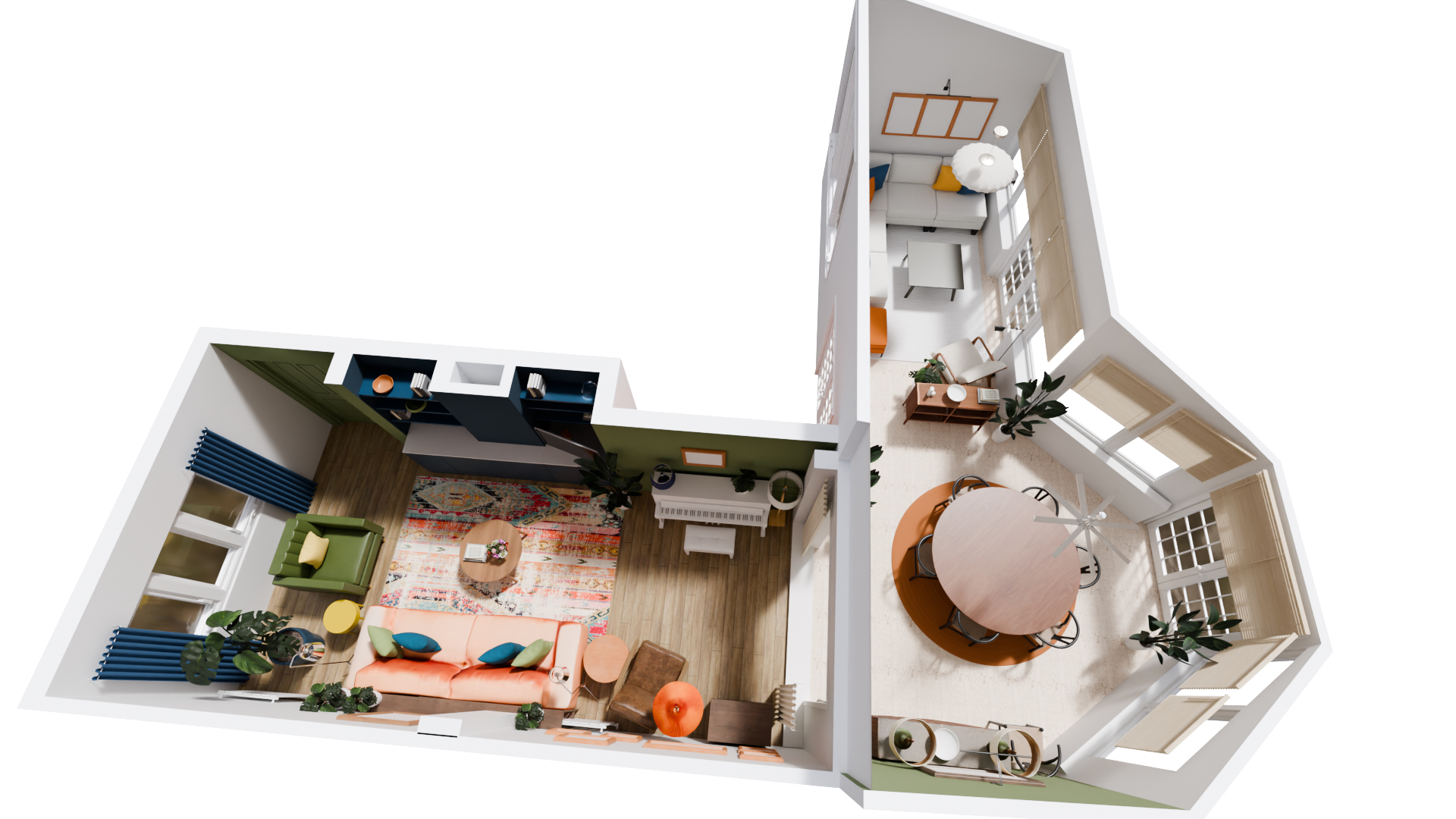Belle & Cosy Full floor plan example